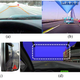Augmented reality can indicate braking distance, lane drifts and proximity to nearby cars, and warn of objects in blind spots.